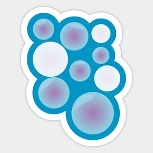 Childhood (bubbles up) Sticker